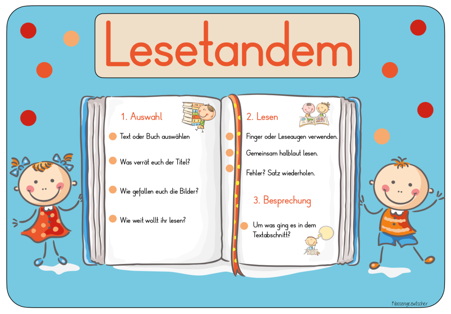 Lesestunde Klassengezwitscher